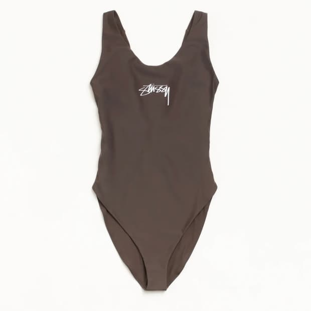 STUSSY) SURF STOCK ONE PIECE SWIMSUIT