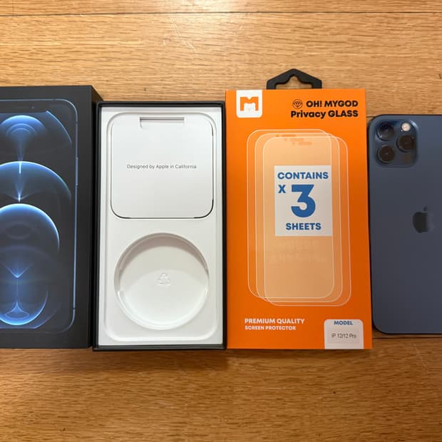 아이폰 12pro 128기가 퍼시픽블루