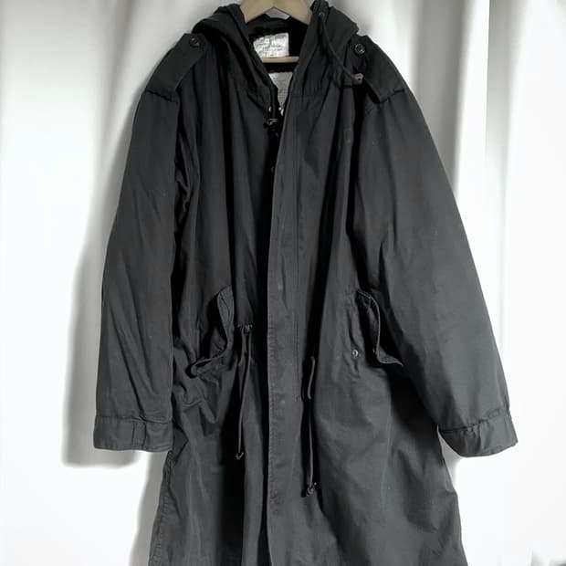 Houston 휴스턴 M-51 파카 블랙색상 XS