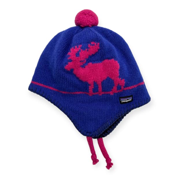 파타고니아 키즈 니트 이어비니