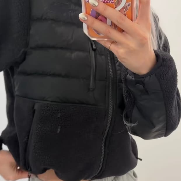 노스페이스 플리스