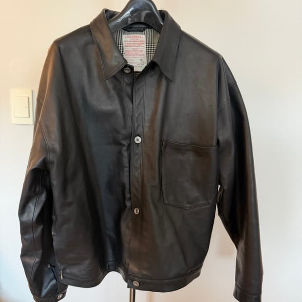 나이스네스 레더 자켓 (L)