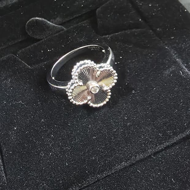 반클리프 기요세 반지(실버)사이즈18호