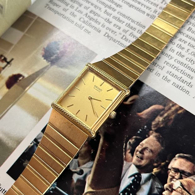  Seiko Vintage Quartz Watch – 6530-5570 