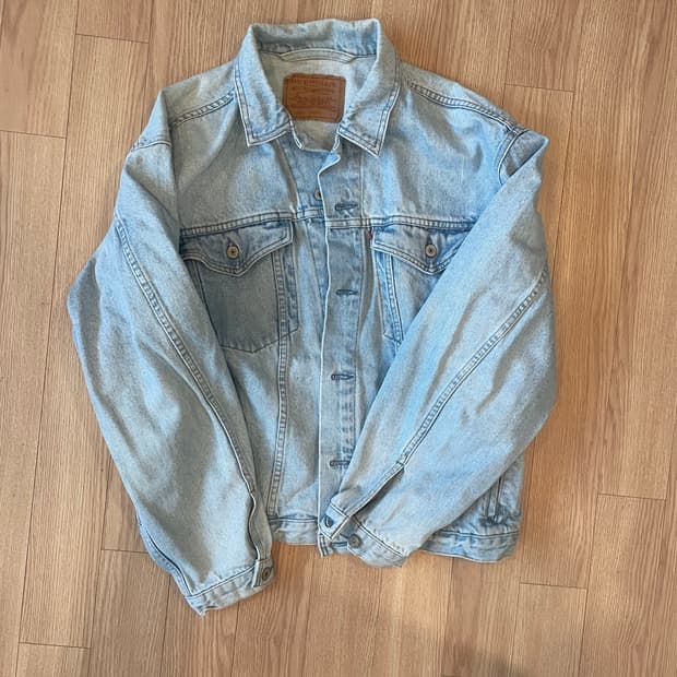 리바이스 데님자켓 L