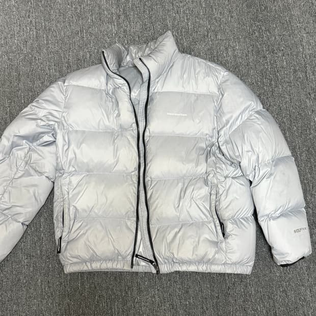 디스이스네버댓 퍼텍스 패딩 실버