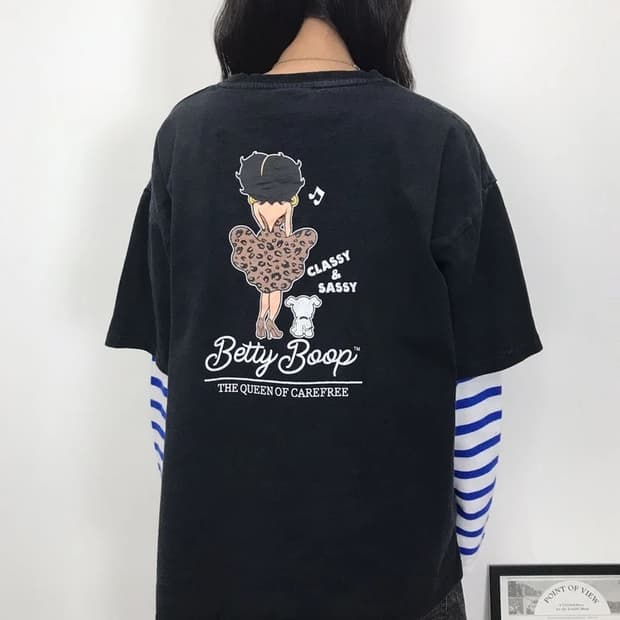 Betty Boop Back Graphic Tee