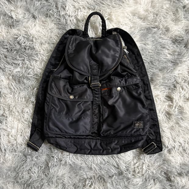 빈티지 포터 탱커 럭색 백팩