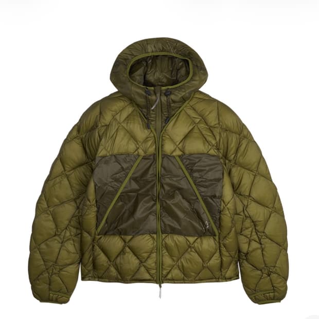 (L) 로아 roa 라이트 다운 자켓 올리브 패딩