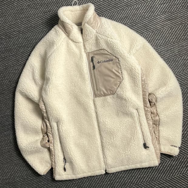 컬럼비아 USA 플리스 자켓 아리보리y 4978