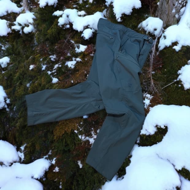 아크테릭스 펠리세이드 팬츠 다크그린 (32)