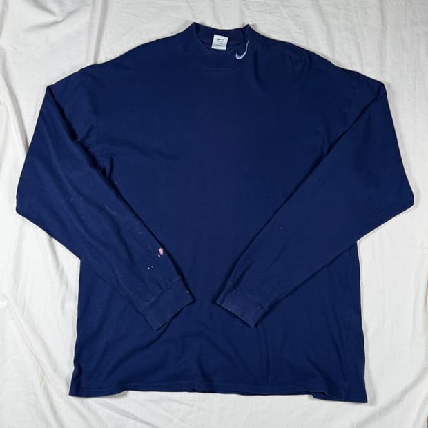 90s Nike 나이키 스웻셔츠 맨투맨 목폴라