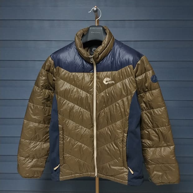 105 ) 네파 남성 스트레칭 오리털 경량패딩