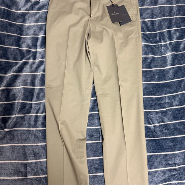 (새상품) 브룩스 스트레치 치노 올리브