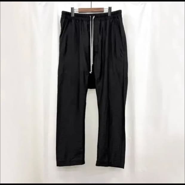 릭오웬스 23ss 드로우 스트링 린넨 팬츠