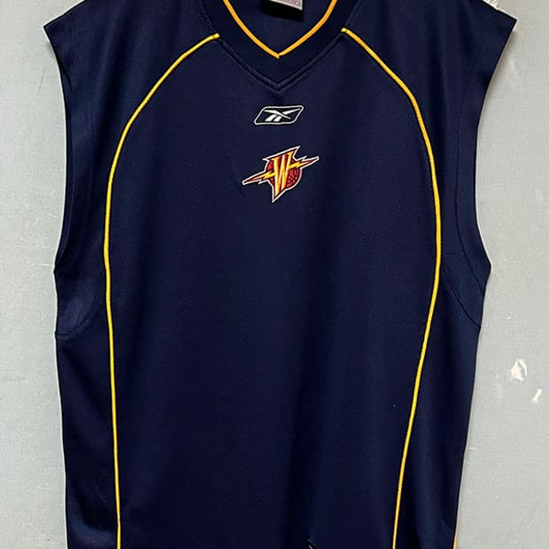 리복 2000s NBA 골든스테이트 워리어스 남자 농구저지 M 95