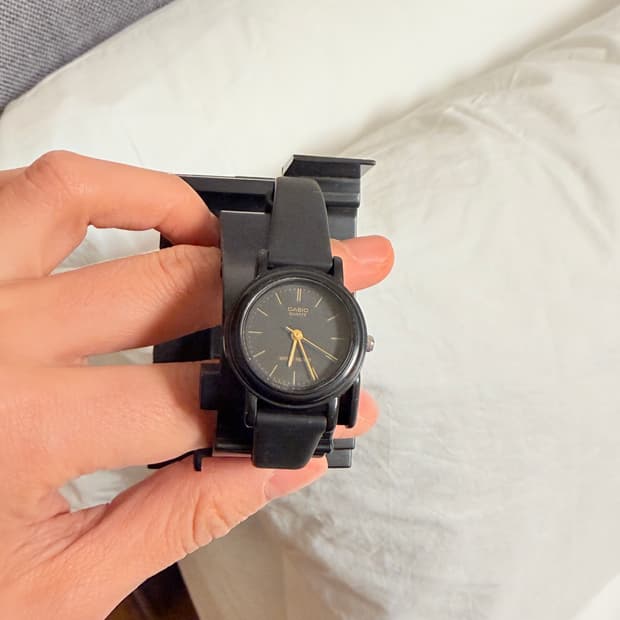 빈티지 casio watch 