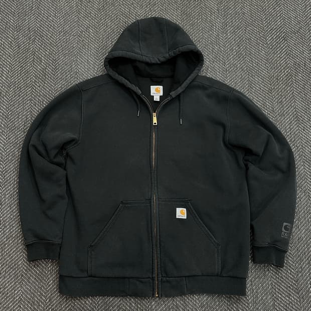 칼하트 레인티펜더 후드집업
