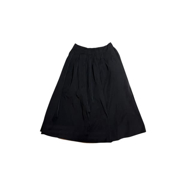 ZARA 바스락 플레어 미디 스커트