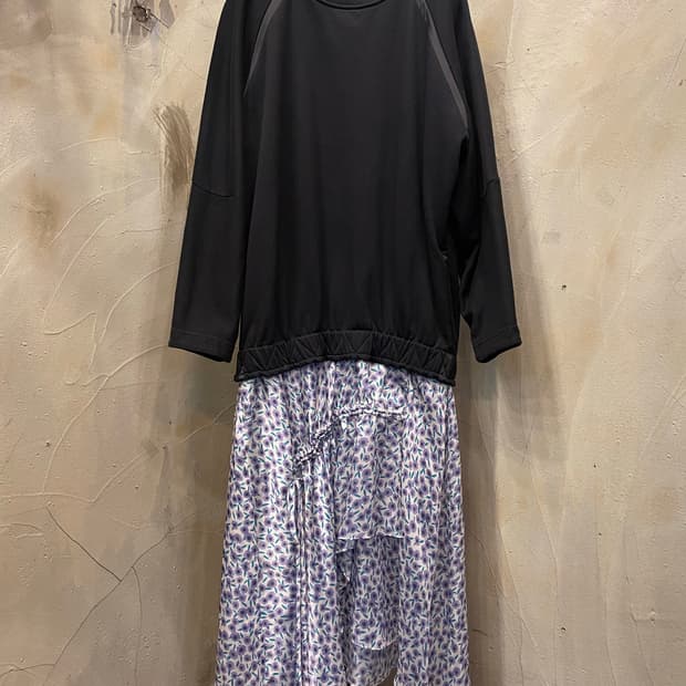 쥬시쥬디 언발란스 셔링 원피스 55~66