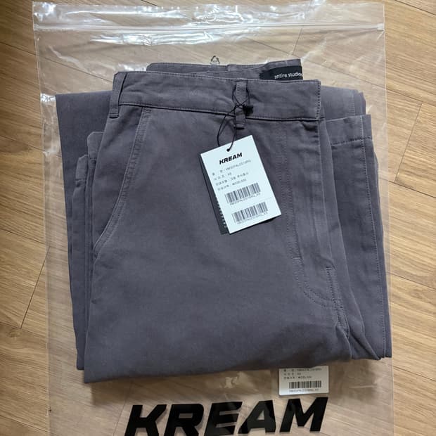 엔타이어스튜디오 테스크 팬츠 그레이 더스트