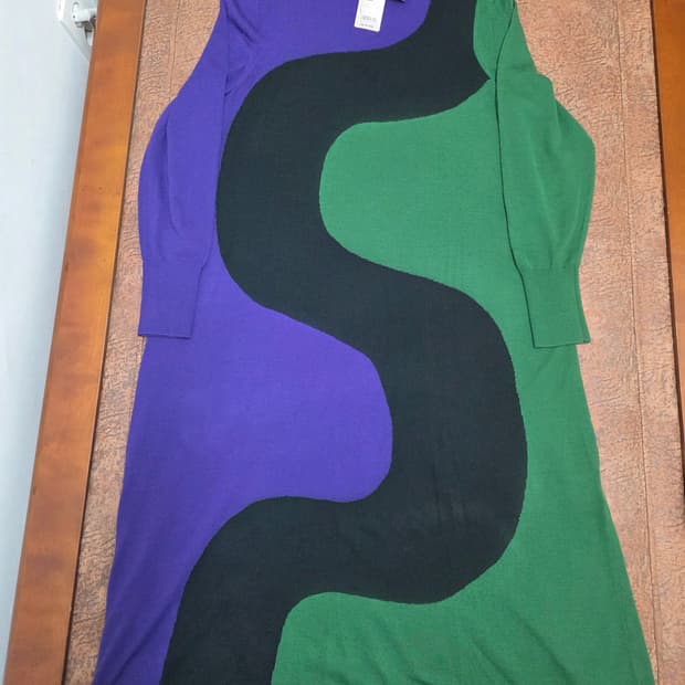 [새제품] 유니클로 X 마리메코 니트 원피스 L