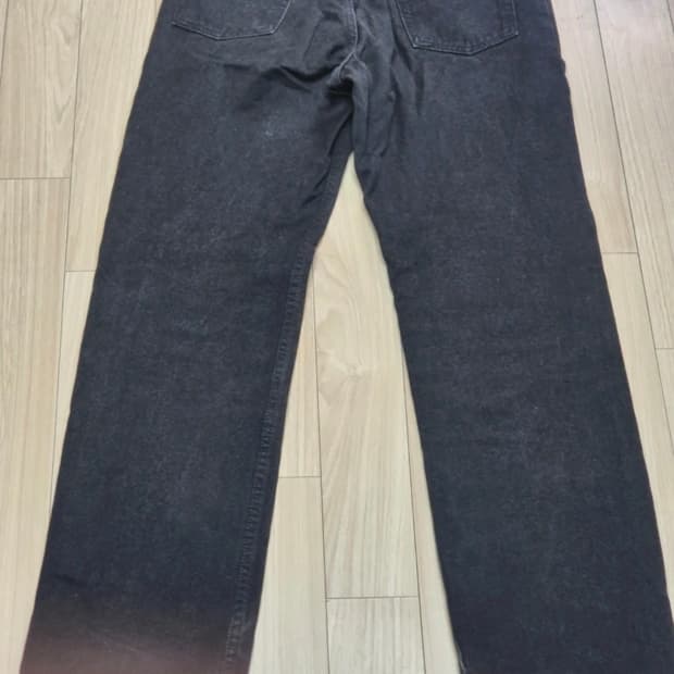 리바이스 506 블랙 데님 청바지 W84