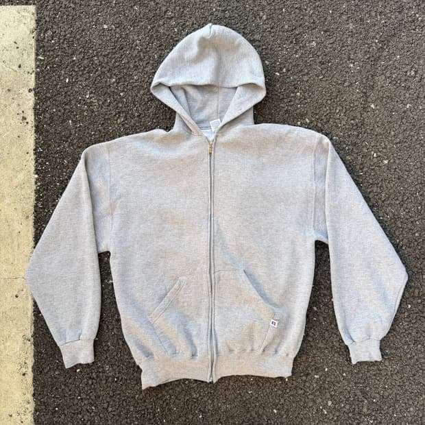 90s 빈티지 러셀 애슬레틱 후드집업 L