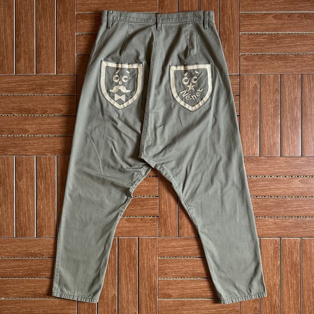 Ne-net by Issey miyake drop baggy pants