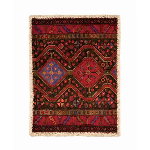 Vintage Qashqai Tribal Rug 7215