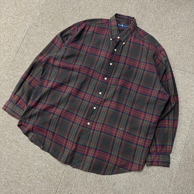 폴로 랄프로렌 체크셔츠