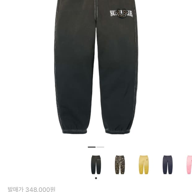 슈프림 트루릴리전 블랙 스웻팬츠 구매합니다(L,XL)