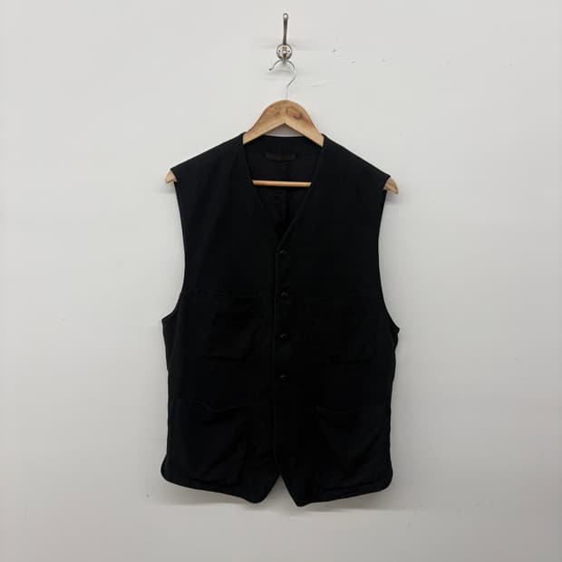 DKNY 도나카란 블랙 포켓 베스트 남m