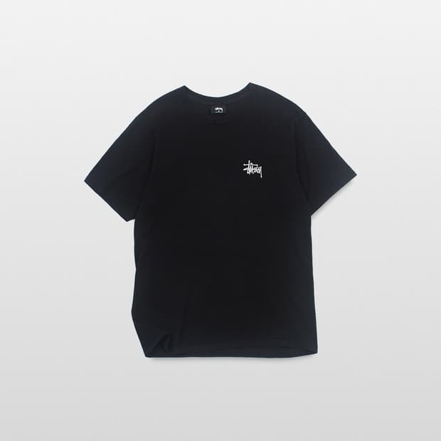 STUSSY Crack Stock Logo T-Shirt