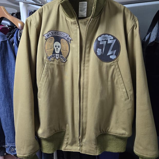 버즈릭슨 탱커 자켓 BOMBER BARONS XL