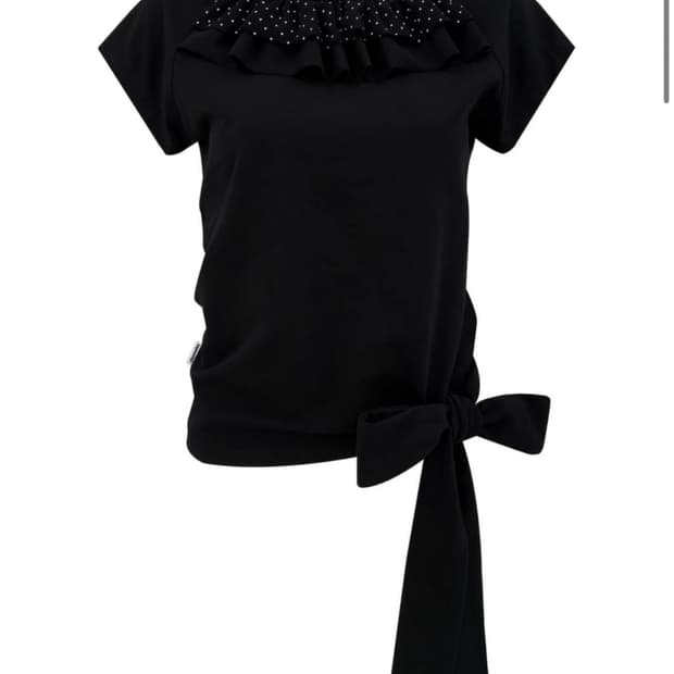 체메씨 Chemehc Frill tie tee 프릴 타이 티 반팔
