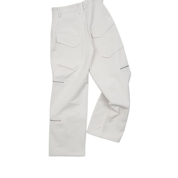 yiyae labor 지퍼팬츠 화이트