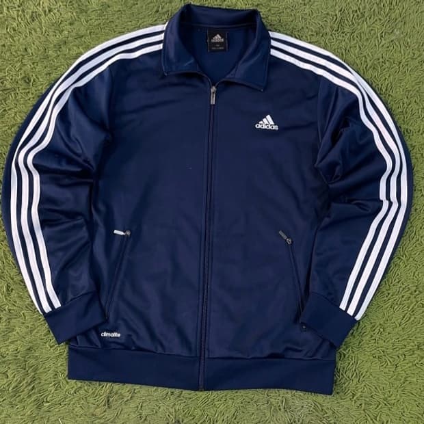 아디다스 네이비 트랙탑 져지집업 95/M