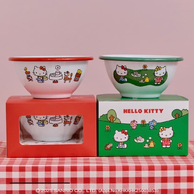 크로우캐년 헬로키티 요거트볼 그린