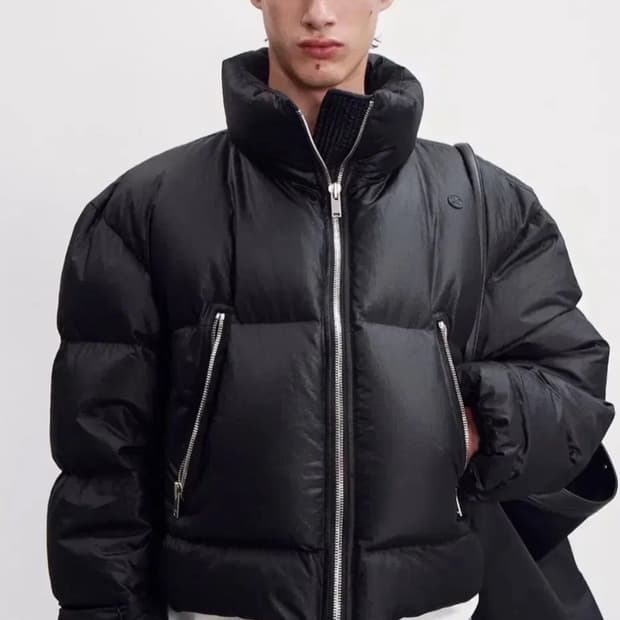 렉토 샤이닝 패딩