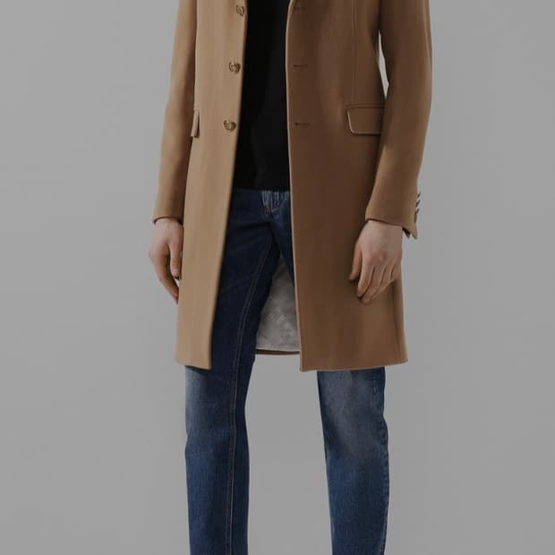 지방시 싱글 브레스트 베이지 코트 48 사이즈 !!!