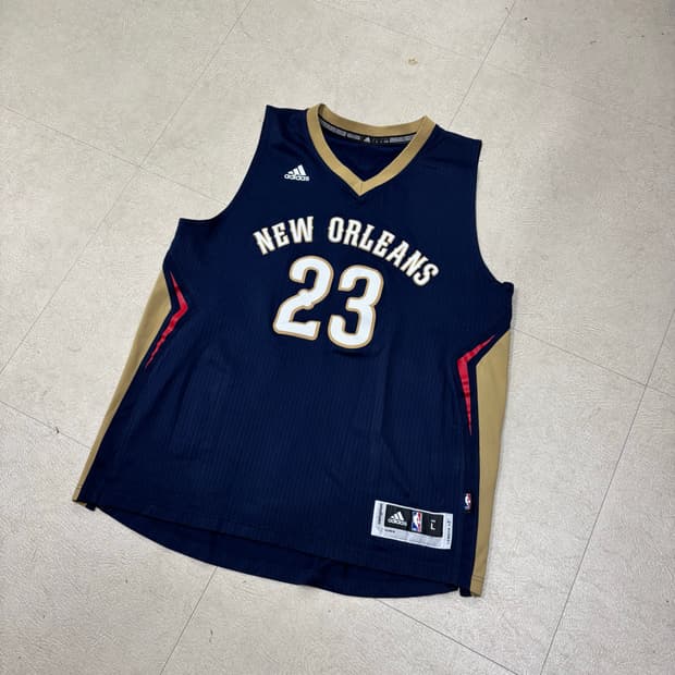 아디다스 뉴올리언스 NBA 데이비스 농구져지