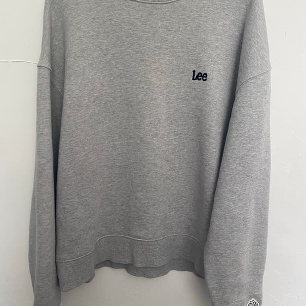 LEE 리 멜란지그레이 스웻 S