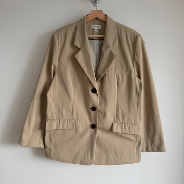 시엔느(sienne) 3버튼 코튼 자켓