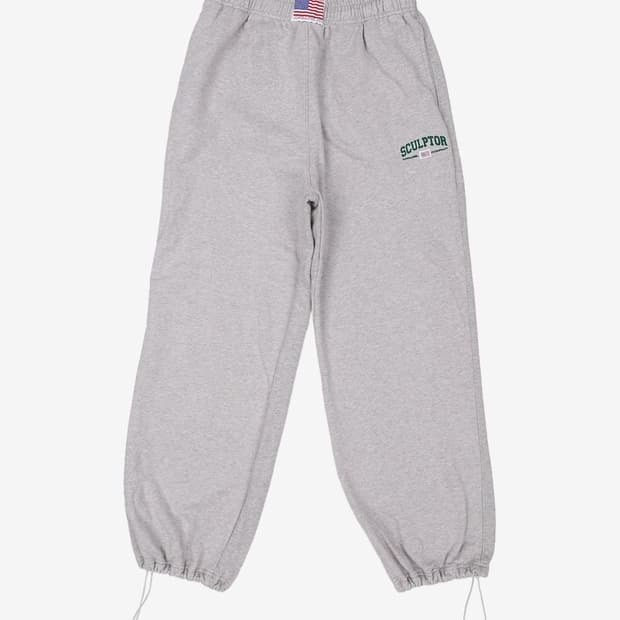 스컬프터 클래식 바시티 스웻팬츠 그레이 S