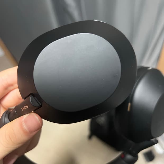 소니 WH-1000XM5 블랙 상세샷 포함