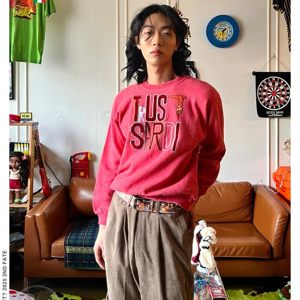 1980-90s TRUSSARDI Italy Old Sweater