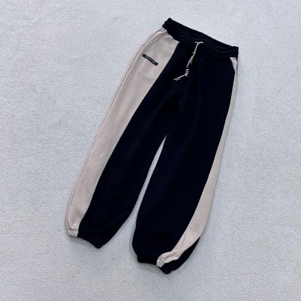 실측확인 빈티지 배색 트레이닝 조거 팬츠 0602E