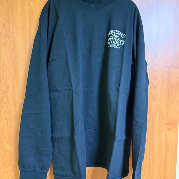 [L] 스투시 월드와이드 피그먼트 롱슬리브