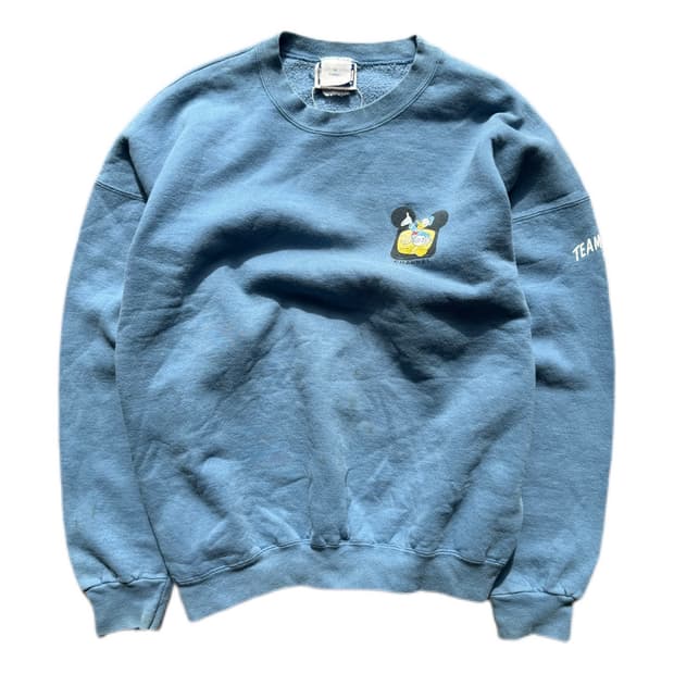 90s 디즈니 도널드덕 스웻셔츠 2XL